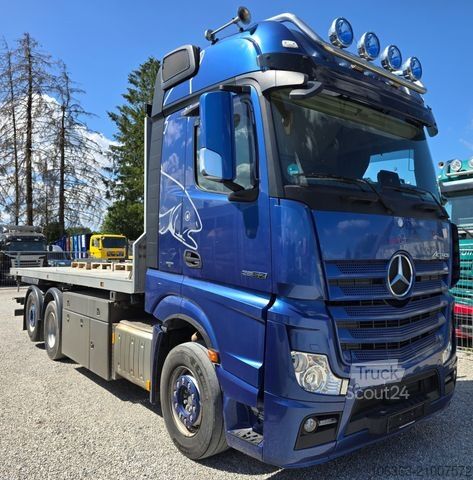 Camion porte-caisses amovibles MERCEDES-BENZ Actros 2552LL Plateau/ keine 2545/2548/2542/2553