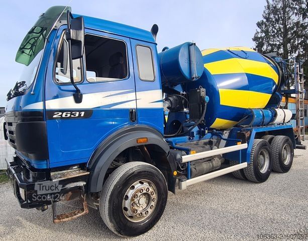 Concrete mixer truck MERCEDES-BENZ SK 2631 Stetter Beton Fahrmischer 7 m3