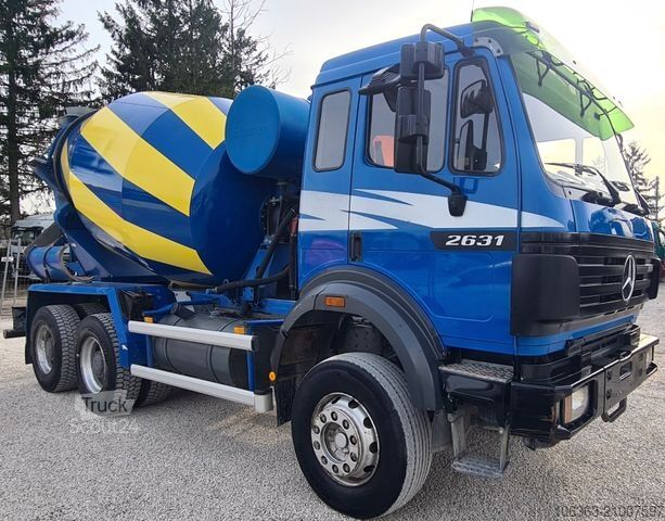 Concrete mixer truck MERCEDES-BENZ SK 2631 Stetter Beton Fahrmischer 7 m3