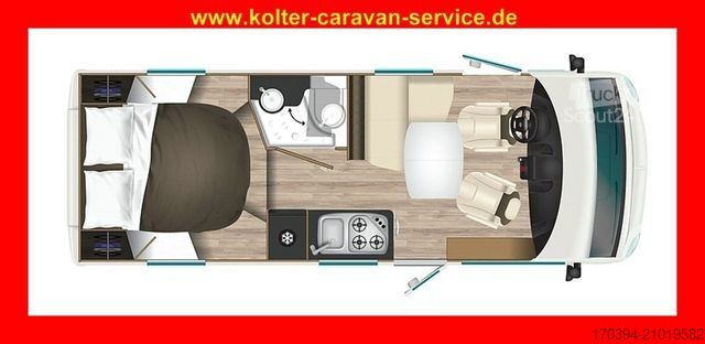 Kamper zintegrowany Itineo ITINEO