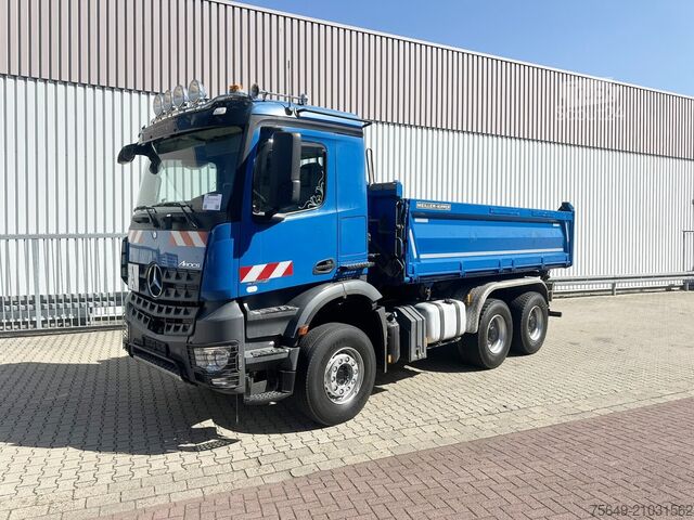 Camion-benne tricar Mercedes-Benz Arocs 2645 K 6x4 Arocs 2645 K 6x4, Retarder