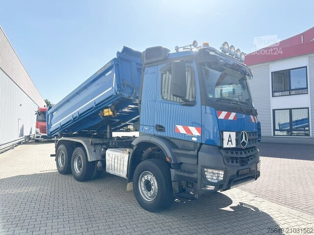 Camion-benne tricar Mercedes-Benz Arocs 2645 K 6x4 Arocs 2645 K 6x4, Retarder