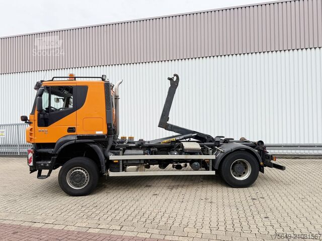 Camion benne à bras amovible Iveco-Magirus Trakker AT190T33W/P 4x4 Trakker AT190T33W/P 4x4, Winterdienstausstattung