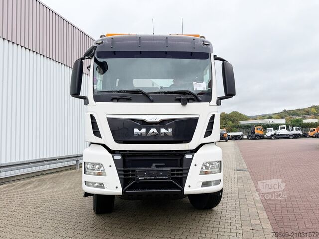 Haakarm vrachtwagen MAN TGS 35.480 8x4 BL TGS 35.480 8x4 BL, PriTarder, Navi