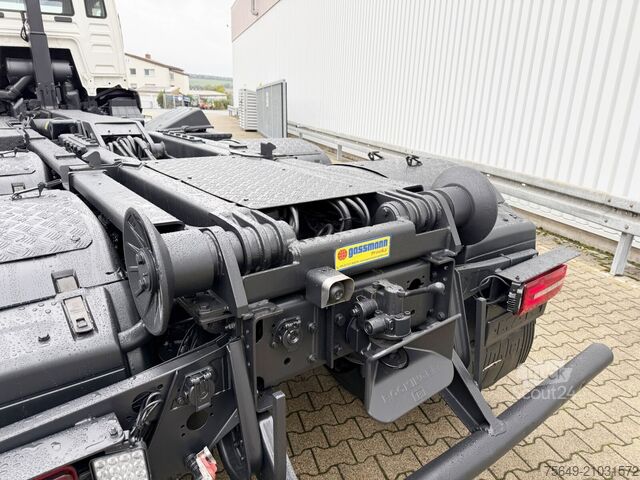 Haakarm vrachtwagen MAN TGS 35.480 8x4 BL TGS 35.480 8x4 BL, PriTarder, Navi