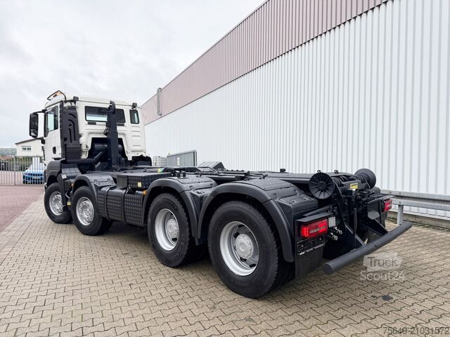Haakarm vrachtwagen MAN TGS 35.480 8x4 BL TGS 35.480 8x4 BL, PriTarder, Navi