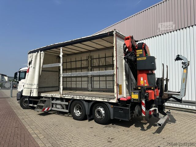 Autolaadkraan MAN TGS 26.400 6x2-4 LL TGS 26.400 6x2-4 LL, Lenk-/Lift, Edscha, Heckkran Palfinger PK23002-C + Jib PJ060A, Funk