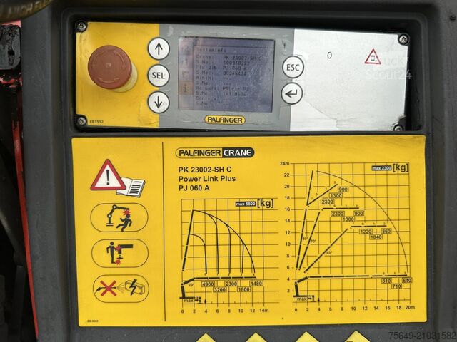 Autolaadkraan MAN TGS 26.400 6x2-4 LL TGS 26.400 6x2-4 LL, Lenk-/Lift, Edscha, Heckkran Palfinger PK23002-C + Jib PJ060A, Funk