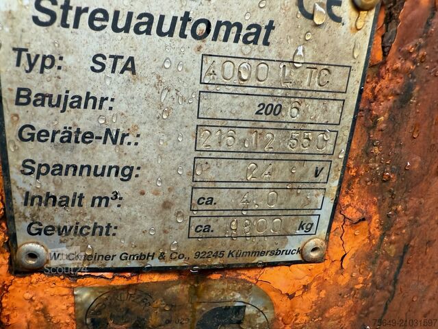 Spezial-LKW  4000 L TC Salzstreuer ca. 4m³ 4000 L TC Salzstreuer ca. 4m³