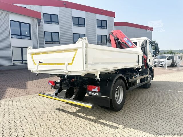 Torenkraan MAN TGM 18.320 4x2 TGM 18.320 4x2, Kran HMF 1320 K3, Funk