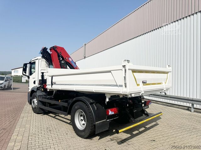 Torenkraan MAN TGM 18.320 4x2 TGM 18.320 4x2, Kran HMF 1320 K3, Funk