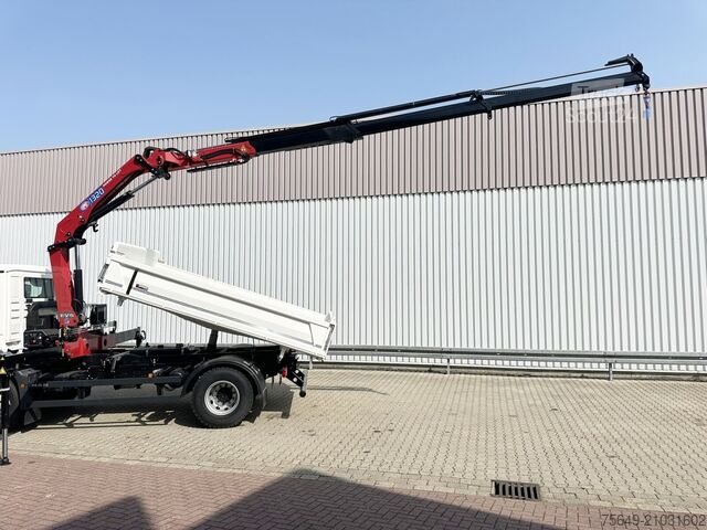 Torenkraan MAN TGM 18.320 4x2 TGM 18.320 4x2, Kran HMF 1320 K3, Funk