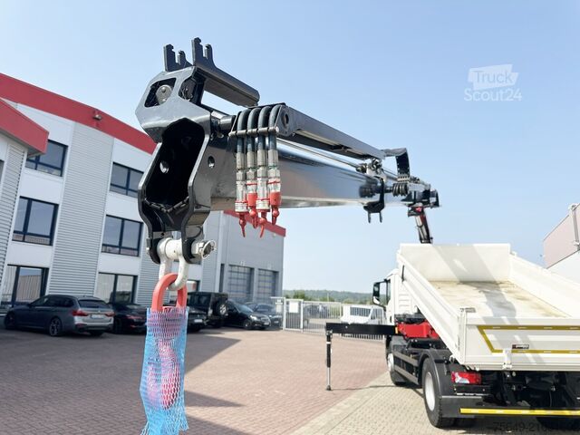 Grue à tour MAN TGM 18.320 4x2 TGM 18.320 4x2, Kran HMF 1320 K3, Funk