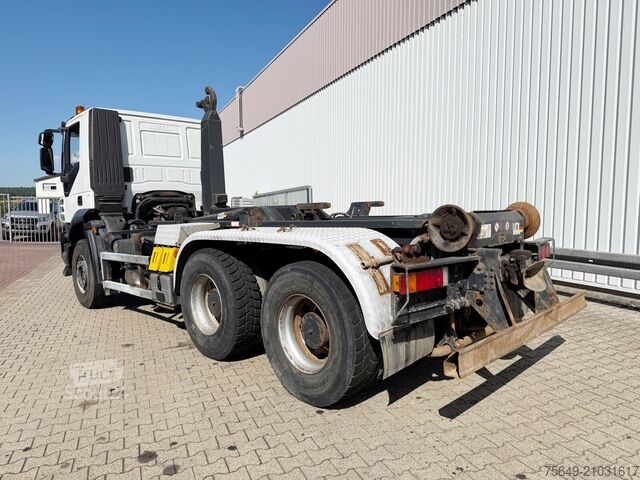 Camion benne à bras amovible Iveco-Magirus Trakker AD260T41/P 6x4 Trakker AD260T41/P 6x4, EEV, VDL S-21-5200