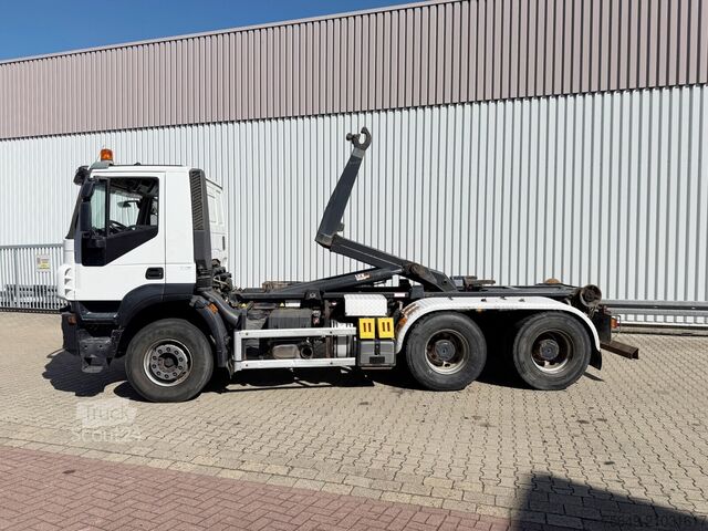 Camion benne à bras amovible Iveco-Magirus Trakker AD260T41/P 6x4 Trakker AD260T41/P 6x4, EEV, VDL S-21-5200