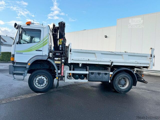 Grue à tour Mercedes-Benz Atego 1823AK 4x4 Atego 1823AK 4x4, Kran HIAB, Bordmatik