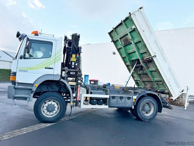 Grue à tour Mercedes-Benz Atego 1823AK 4x4 Atego 1823AK 4x4, Kran HIAB, Bordmatik