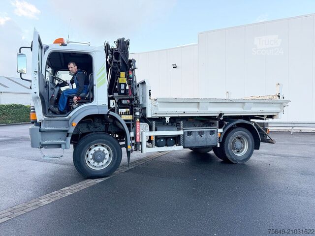 Grue à tour Mercedes-Benz Atego 1823AK 4x4 Atego 1823AK 4x4, Kran HIAB, Bordmatik