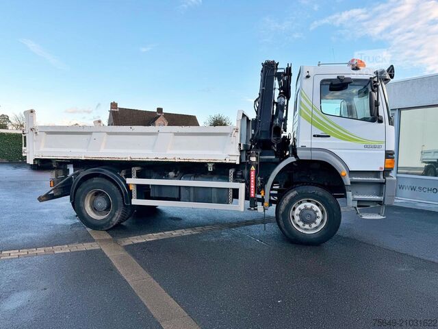 Grue à tour Mercedes-Benz Atego 1823AK 4x4 Atego 1823AK 4x4, Kran HIAB, Bordmatik