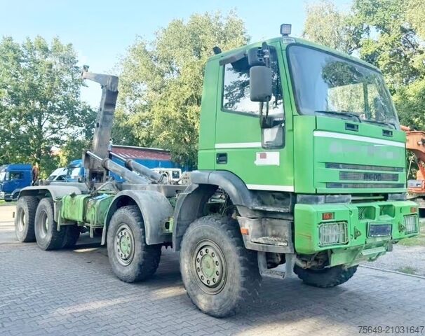 Camion benne à bras amovible Iveco-Magirus Euro Tech 410EH42 8x8 Euro Tech 410EH42 8x8, Abrollkipper