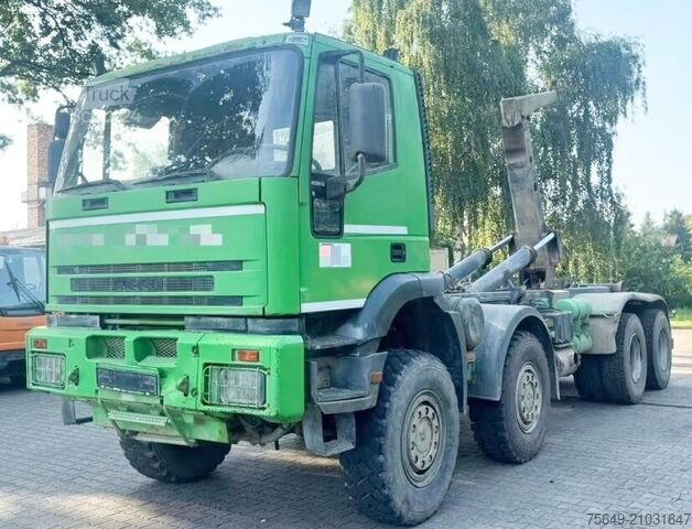 Camion benne à bras amovible Iveco-Magirus Euro Tech 410EH42 8x8 Euro Tech 410EH42 8x8, Abrollkipper