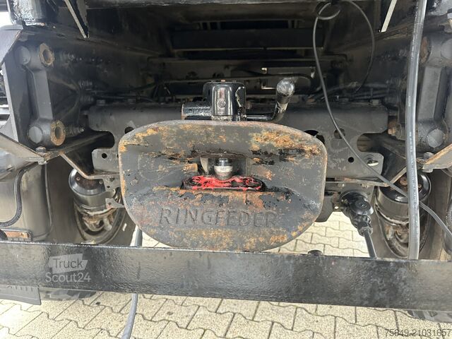 Unimog Unimog U500 4x4 U500 4x4 405/40 mit Heckkran Hiab 077-1 HiDuo, absattelbar, Funk