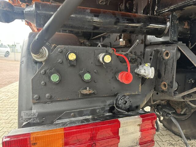 Unimog Unimog U500 4x4 U500 4x4 405/40 mit Heckkran Hiab 077-1 HiDuo, absattelbar, Funk