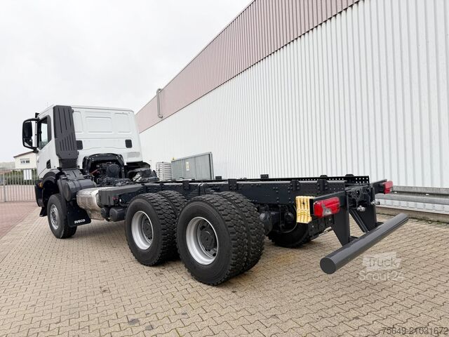 Podwozie ciężarówki Iveco-Magirus T-Way 360 6x6 T-Way 360 6x6, Nebenantrieb, 3x VORHANDEN!