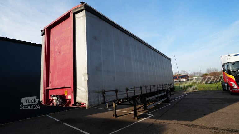 Schuifzeilen Contar 1 AXLE CURTAINSIDE TRAILER