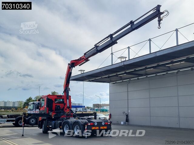 Plateau de chargement Renault C 440 6X4 33T Palfinger PK 33002 EH Kran Crane ...