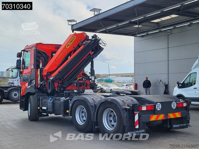 Plateau de chargement Renault C 440 6X4 33T Palfinger PK 33002 EH Kran Crane ...