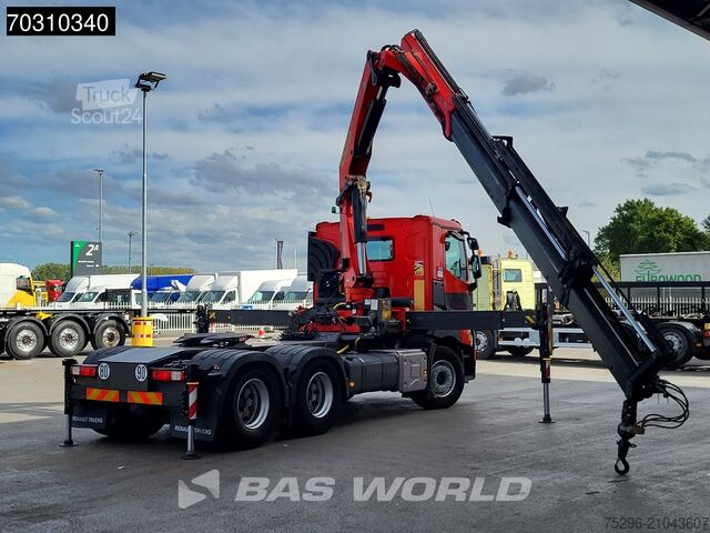 Plateau de chargement Renault C 440 6X4 33T Palfinger PK 33002 EH Kran Crane ...