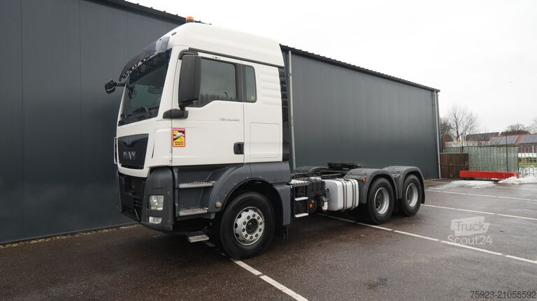 Standaard-SZM MAN TGX 33.480 6X4 EURO 6 446.200KM RETARDER MANUAL...