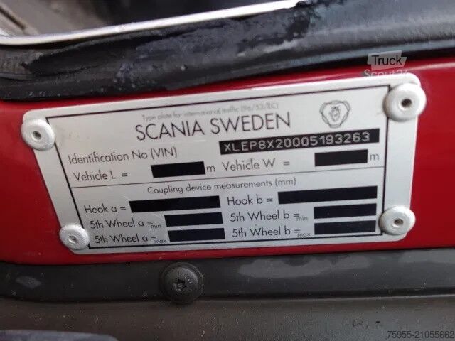 Système de bras à crochet Scania P420 RETARDER 8X2,AIRCO