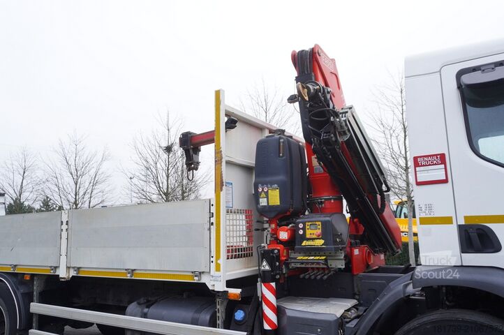 Vinçli platform Renault C280 DTI 8 / FASSI crane 5.6T / 560 mth