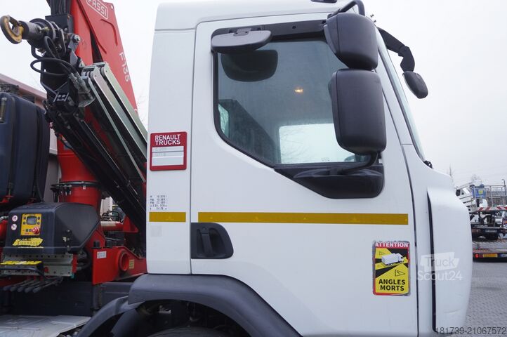 Vinçli platform Renault C280 DTI 8 / FASSI crane 5.6T / 560 mth