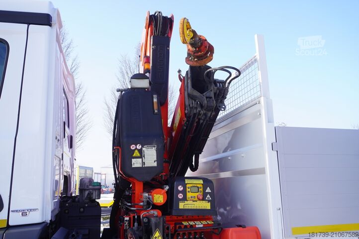 Vinçli platform Mercedes-Benz Antos 2540 / Flatbed 15 EPAL/ Fassi F165