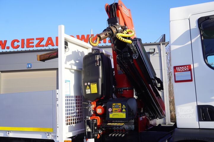 Vinçli platform Renault C280 DTI 8 / HDS Fassi F135A.22 / remote