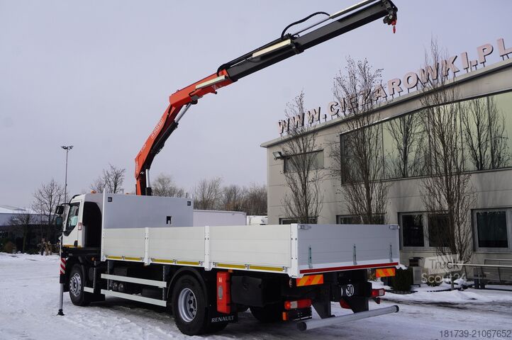 Vinçli platform Renault C280 DTI 8/ FASSI crane F135A.22/ 8units