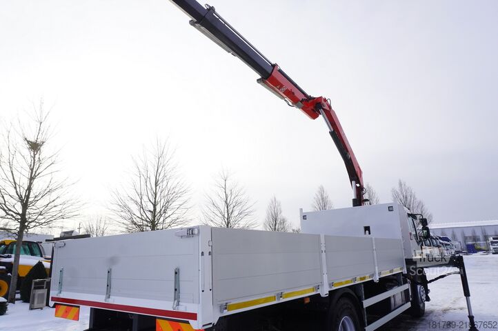 Vinçli platform Renault C280 DTI 8/ FASSI crane F135A.22/ 8units