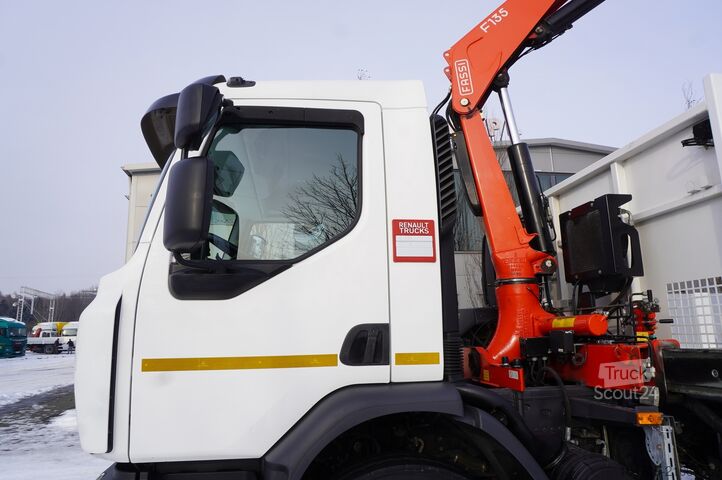 Vinçli platform Renault C280 DTI 8/ FASSI crane F135A.22/ 8units