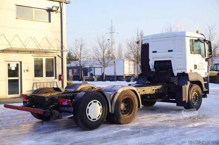 Podwozie MAN TGS 26.360/ 550 cm chassis/ steered axle