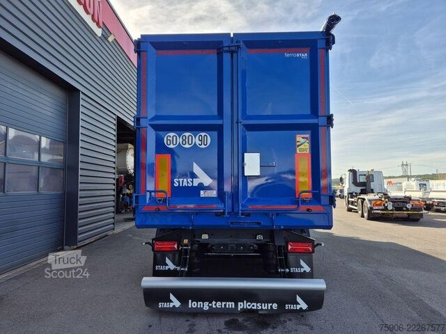 شبه مقطورات قلابة Stas FERROSTAR 60m3