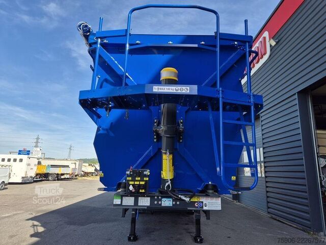 شبه مقطورات قلابة Stas FERROSTAR 60m3