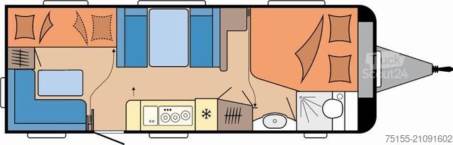 Τροχόσπιτο HOBBY Excellent Edition 650 KMFe Modell 2026