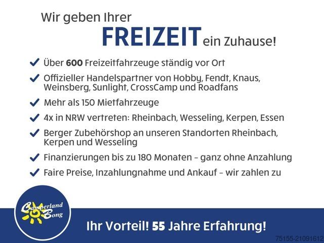 Τροχόσπιτο FENDT Apero 495 SFB Modell 2026