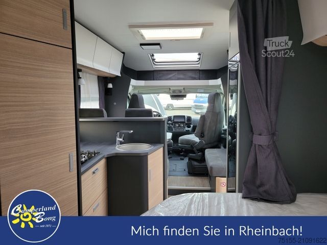 Ημιενσωματωμένο αυτοκινούμενο τροχόσπιτο HOBBY Optima De Luxe T70 F 180 PS / Navi / RFK