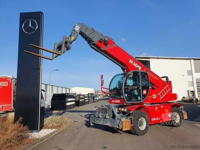 Telescopische lader Magni RTH 6.35 SH Roto / Funk /nur 2.812h / 2018