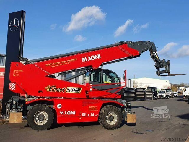 Telescopische lader Magni RTH 6.35 SH Roto / Funk /nur 2.812h / 2018