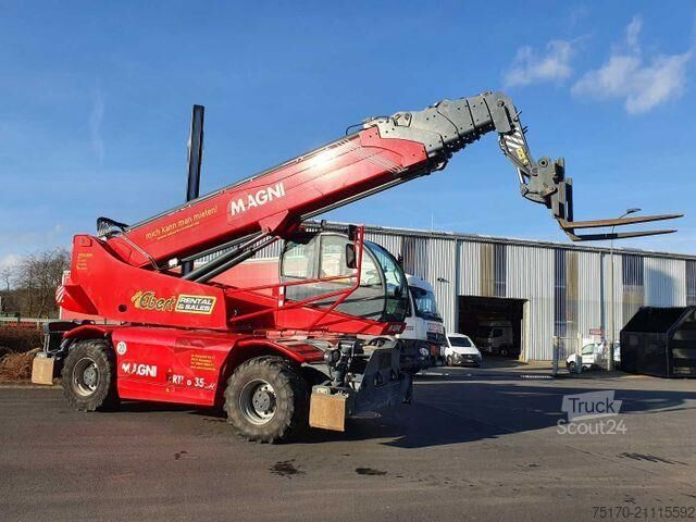 Telescopische lader Magni RTH 6.35 SH Roto / Funk /nur 2.812h / 2018